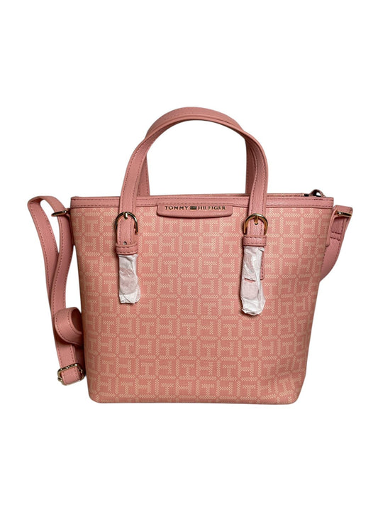 Bolsa Tommy Hilfiger Rosa Claro TH Monogram | Elegancia y estilo