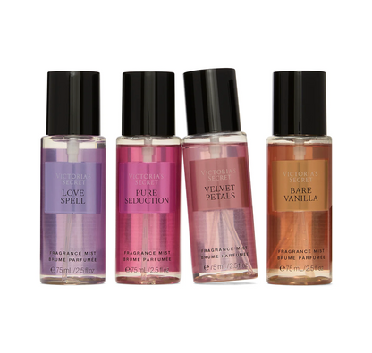 Set de Mini Body Mist Victoria’s Secret 4 Fragancias