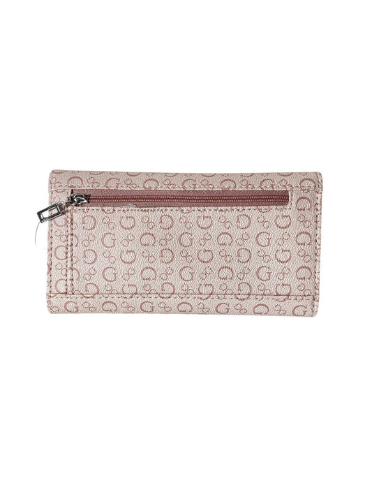 Cartera Guess Rosa Claro con Logo Metálico