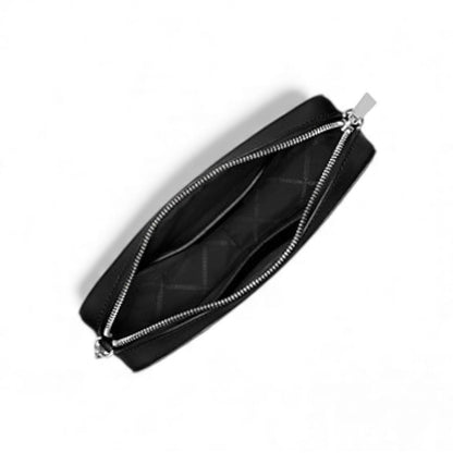 Bandolera Michael Kors jet set de piel saffiano